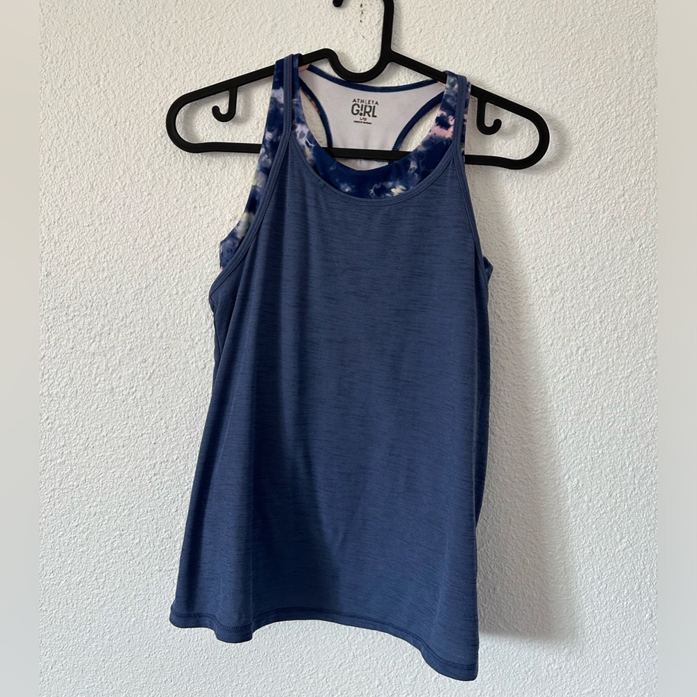 Athleta girl workout tank top Sz 12